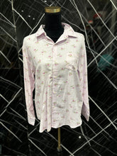 Charger l&#39;image dans la galerie, Chemise / haut de pyjama Ralph Lauren rose fleuri