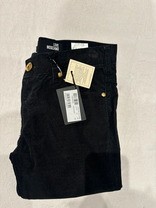 Pantalon velours love moschino