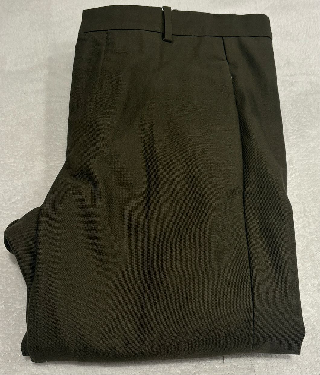 Pantalon droit Balenciaga kaki