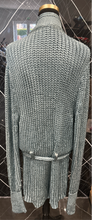Charger l&#39;image dans la galerie, Long gilet grosse maille Balenciaga