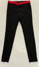 Charger l&#39;image dans la galerie, Pantalon fluide Balenciaga noir et rouge