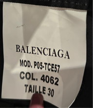 Charger l&#39;image dans la galerie, Jeans Balenciaga noir