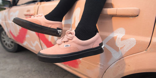 Vans rose pâle