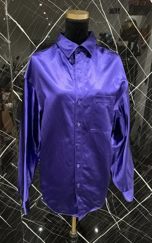 Chemise épaisse  Balenciaga violet