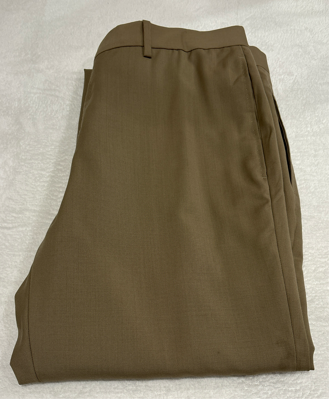 Pantalon fluide Balenciaga marron/kaki