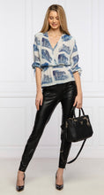 Charger l'image dans la galerie, 🖤 Pantalon Armani Exchange Femme Simili Cuir – Taille 4 – Neuf sans étiquette 🖤