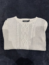 Charger l'image dans la galerie, 🌸 Pull Femme Ralph Lauren – Gris – Taille S – Neuf avec étiquette 🌸