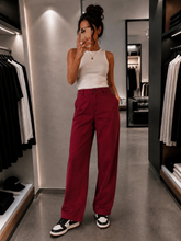 Charger l'image dans la galerie, 🔥 Pantalon Vans – Bordeaux – size 34 / FR 44 – Neuf avec étiquette 🔥