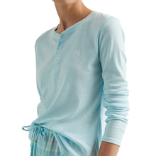 Charger l'image dans la galerie, 💙 Haut de Pyjama Ralph Lauren Femme – Bleu – Taille L 💙