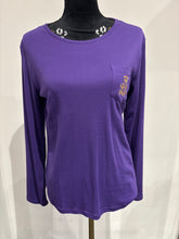 Charger l'image dans la galerie, 💜 Haut de Pyjama Ralph Lauren Femme – Taille S ou M – Neuf sans étiquette 💜