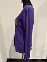 Charger l'image dans la galerie, 💜 Haut de Pyjama Ralph Lauren Femme – Taille S ou M – Neuf sans étiquette 💜