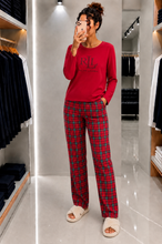 Charger l'image dans la galerie, ❤️🖤 Bas / Pantalon de Pyjama Écossais Ralph Lauren – Taille M – Neuf avec étiquette 🖤❤️