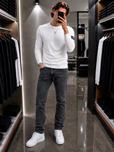 Charger l'image dans la galerie, 🤍 Pull Calvin Klein Homme – Blanc – Taille S – Neuf avec étiquette 🤍