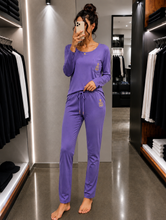 Charger l'image dans la galerie, 💜 Haut de Pyjama Ralph Lauren Femme – Taille S ou M – Neuf sans étiquette 💜