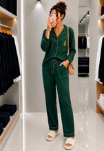 Charger l'image dans la galerie, 💚 Chemise de Pyjama Ralph Lauren – Vert – Taille L – Neuve avec étiquette 💚