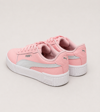 Charger l'image dans la galerie, 🌸👟 Baskets Puma Carina 2.0 Jr – Rose &amp; Blanc 👟🌸