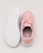 Charger l'image dans la galerie, 🌸👟 Baskets Puma Carina 2.0 Jr – Rose &amp; Blanc 👟🌸