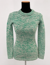 Charger l'image dans la galerie, 💚🤍 Pull maille Balenciaga vert / blanc – Pièce Défilé 🤍💚 Taille XS