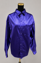 Charger l'image dans la galerie, 💜 Chemise épaisse Balenciaga violette – Pièce Défilé 💜 Taille 36