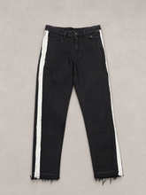 Charger l'image dans la galerie, ✨ ZADIG &amp; VOLTAIRE – Jean Noir Bandes argenté ✨ Taille : 34/36