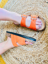Charger l'image dans la galerie, 🧡 Claquettes liège – Orange 🧡