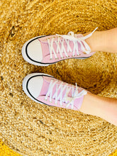 Charger l'image dans la galerie, Baskets basse toile violeta