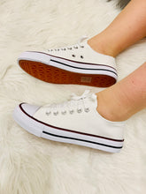 Charger l'image dans la galerie, Baskets basse toile blanche