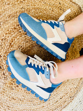 Charger l'image dans la galerie, Baskets bleu jeans à lacets