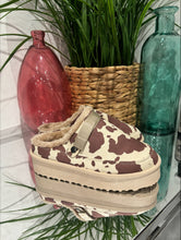 Charger l'image dans la galerie, Mules cowprint MARRONE