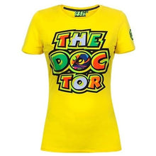 Charger l'image dans la galerie, 🏍️ T-shirt jaune Valentino Rossi “The Doctor” – Style pop &amp; racing 💥
